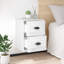 41.5cm W Manufactured Wood Bedside Table