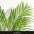 Roni Artificial Palm Tree, Faux Dypsis Lutescens Plant in Pot with Dried Moss, 5 / 6 / 7 Feet-98582192