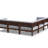 Deloris L-Shaped Acacia Patio Sectional with Cushions-664046245