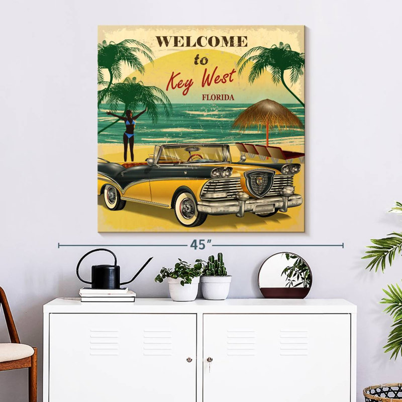 Affiche de Nicci Key West, Floride, H 33 po x l 33 po