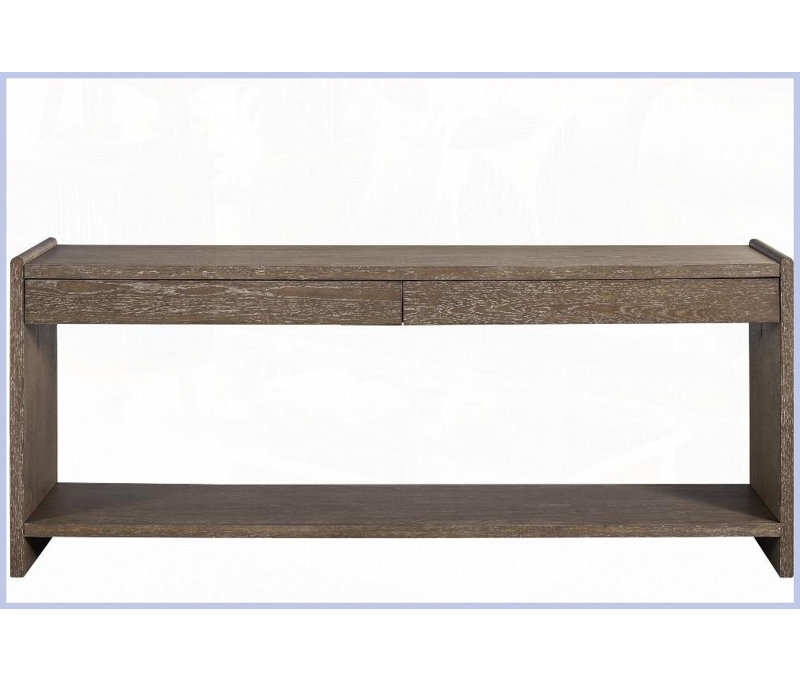 Table basse Rich Coca avec 2 tiroirs à fermeture automatique Soft-Touch, rangement spacieux pour le salon