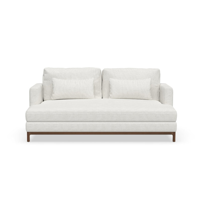Qi deux places, Motif H2008-1A, Noyer naturel