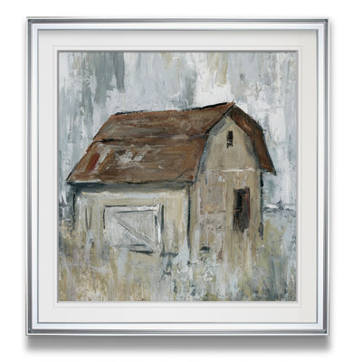 " Barn At Dusk "