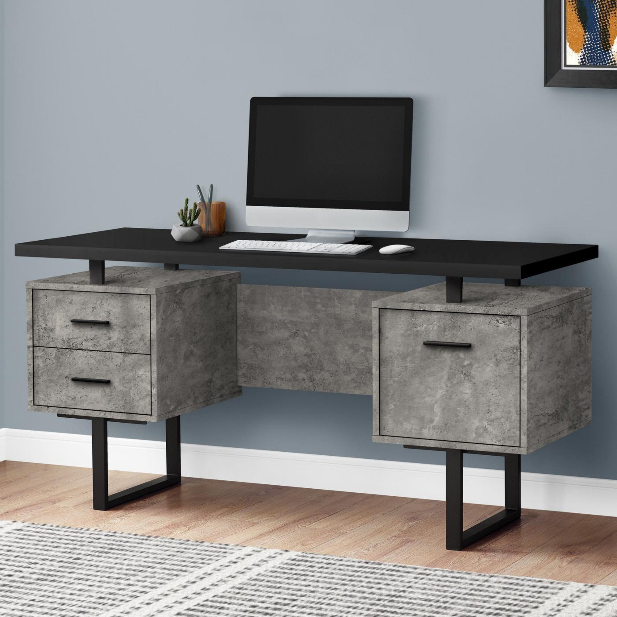 DELTA FURNITURE Modern Computer Desk | Wayfair