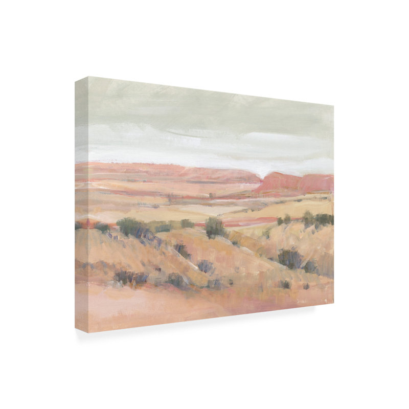 Art mural sur toile tendue - «Southwest Landscape I» de Tim O'Toole pour décoration de salon, de chambre à coucher ou de bureau - 18 x 24