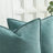 Super Soft Velvety Slub Heavy Chenille Decorative Pillow Cover with Flange (Set of 2)-122610488-122610489