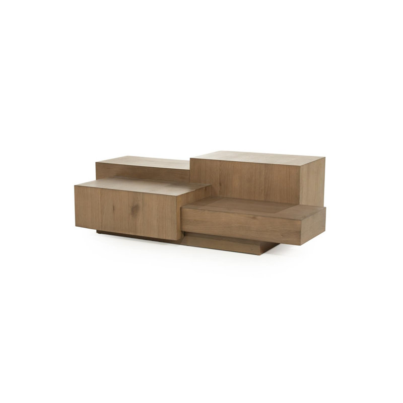 Quinten Rectangular Coffee Table, Brown