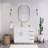 41.73228'' Single Bathroom Vanity with Acrylic Top-70182649