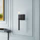 Rouvroy Single Light Steel Dimmable Wallchiere