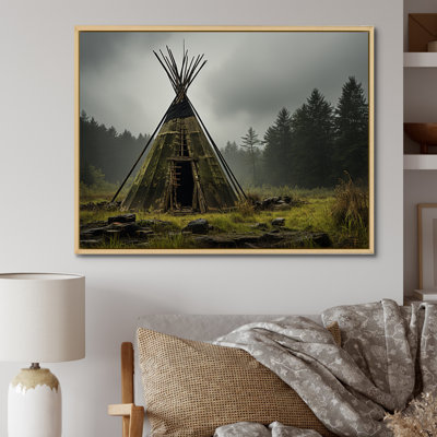 " Native Tipi Legacy Of The Plains I "