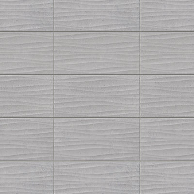 Sensa Waves 11-3/4 in. x 23-1/2 in. Porcelain Wall Tile