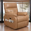 Fauteuil inclinable électrique pivotant à 270 ° - commande à bouton tactile - charge USB - support moelleux - assemblage facile?-115753329
