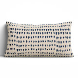 Fabray Embroidered Cotton Throw Pillow