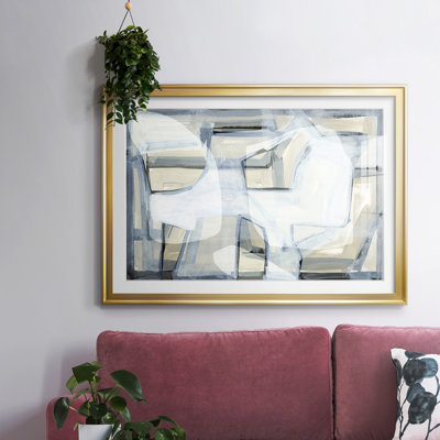 B&W II-FramedFramed Print W Beveled Matt and Glass