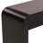 Console Table With Fluted Drawer Front, Entryway Table With Curved Corners & Thick Legs, Sturdy Sofa Table-1816349769