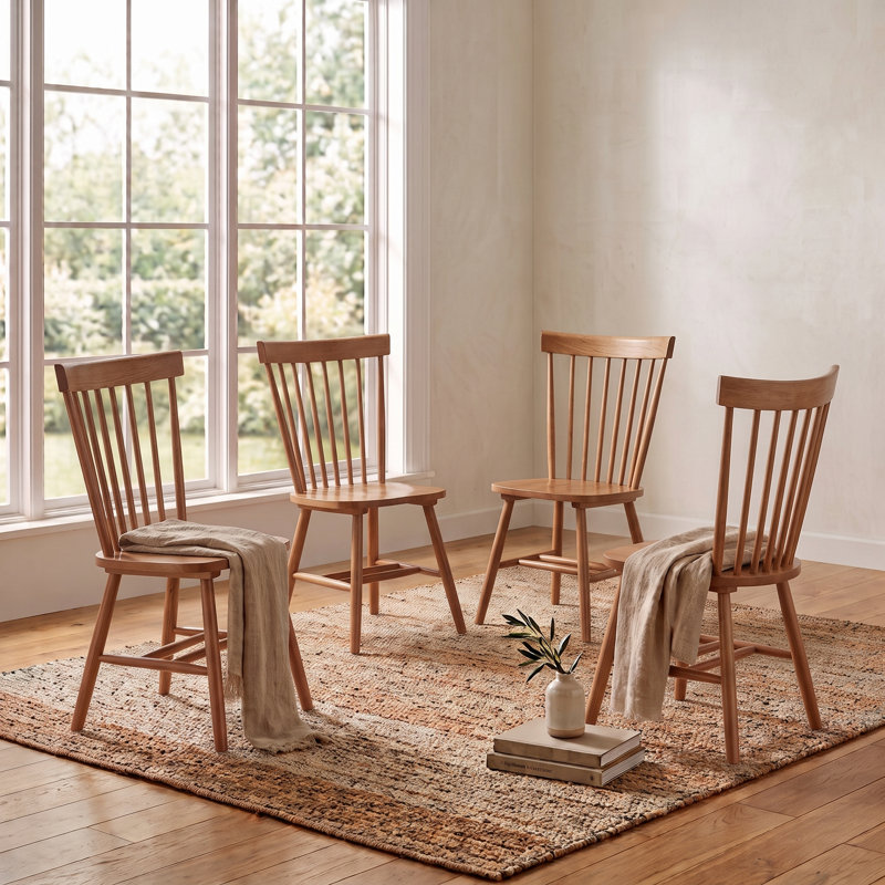 Chaises Venise, ensemble de 4, Bois flotté