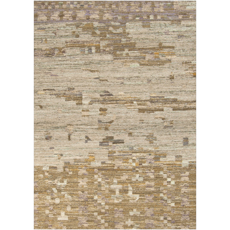 Viscose Abstract Indoor Rug