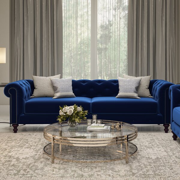 House of Hampton® Saunders 72'' Upholstered Sofa & Reviews | Wayfair