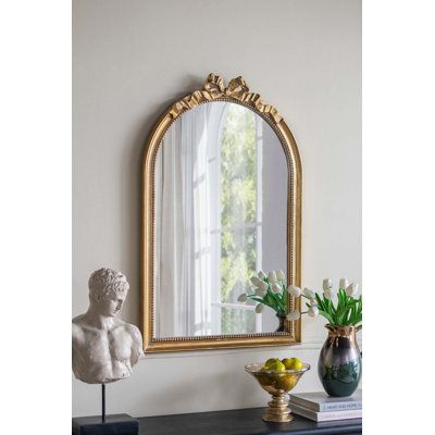 Miroir arqué de style baroque
