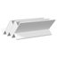Wood Free Standing Magazine Rack-418295304