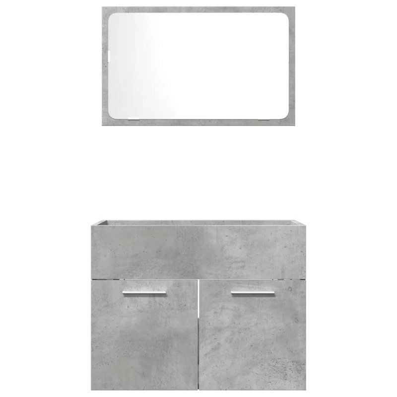 Sayeh Bathroom Furniture Suite, Concrete Grey