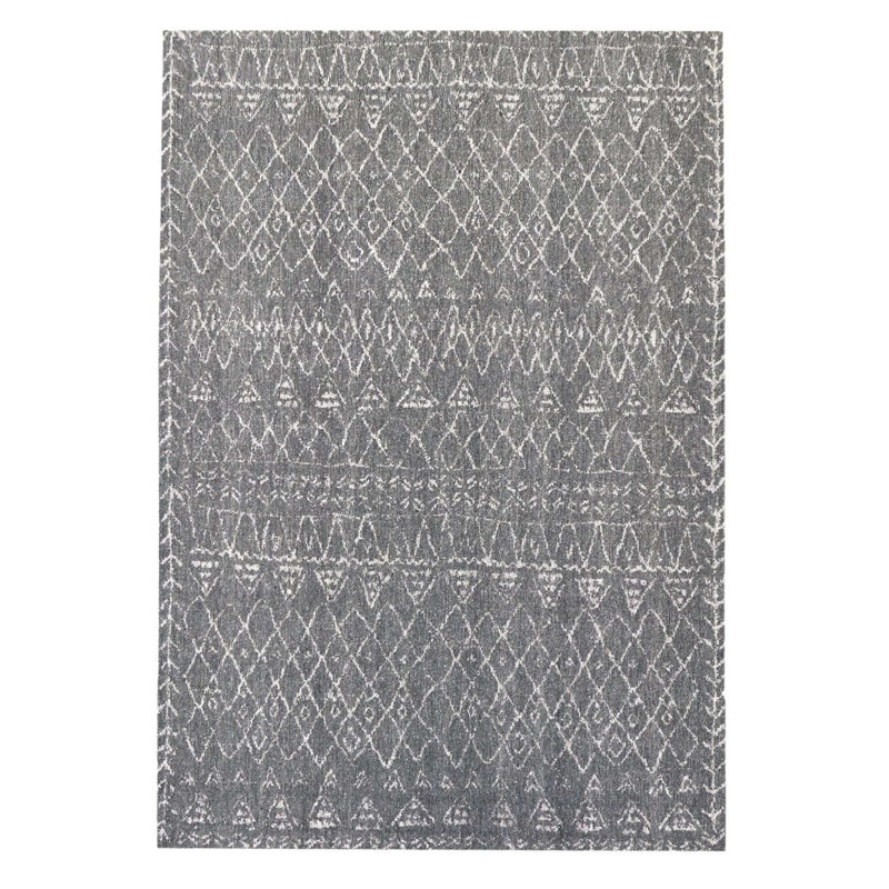 Tapis crème en laine Southwestern, Rectangle 8 pi x 10 pi