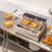 Commercial Deep Fryer, 3000W Electric Turkey Fryer with 3 Removable Baskets, Large Capacity 18Qt / 17L Stainless Steel Countertop Single Oil Fryer, Silver, Designed for Kitchen Restaurant Use