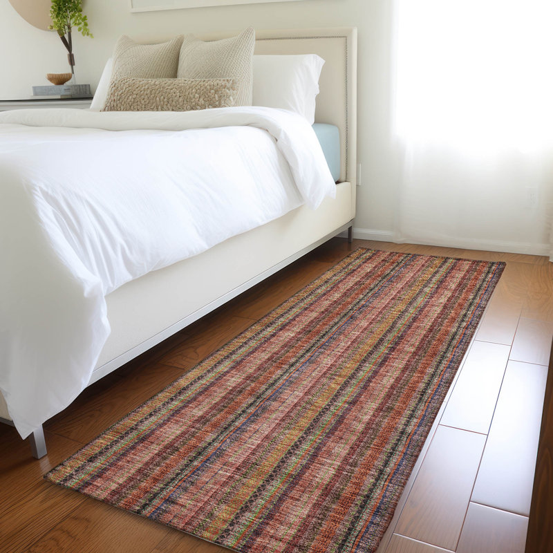 Premium Machine Washable Prisco Blush Rug, Runner 2'3" x 7'6"