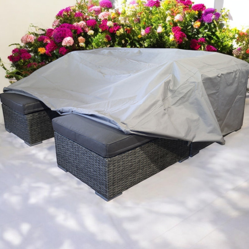 Heavy Duty Polyester Patio Dining Set 