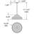 Rowenna 1 Light Pendant