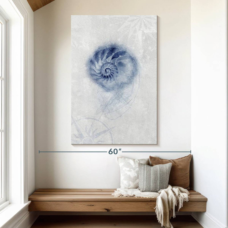 Brampt Ocean Memories I, 51" H x 34" W