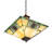 Foxborough 4 - Light Antique Copper Geometric Pendant