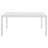 Jabel Rectangular Faux Marble Top Dining Table