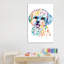 «Bichon» par Lisa Whitehouse - impression d'art graphique-52541827-52541821-52541820
