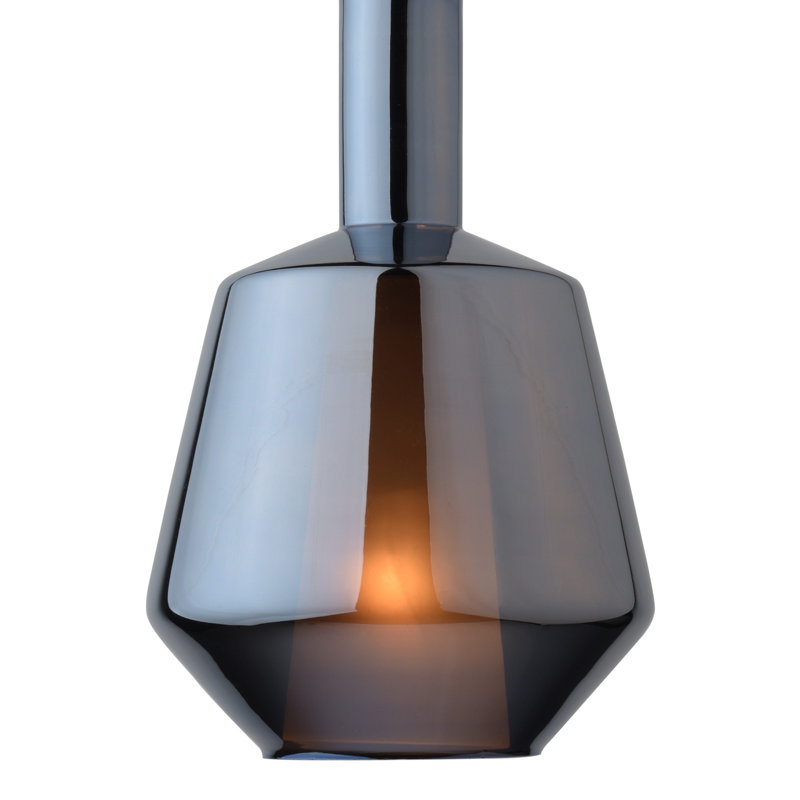 Chivon 1 - Light Blue Glass Pendant