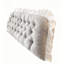 Cotton Grey Rectangular Backrest Back Cushion
