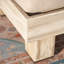 Chaise de patio avec coussins