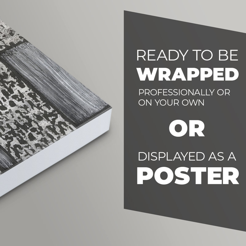 Silver Parcels II -Canvas Print Only - NOT FRAMED, 48" H x 32" W
