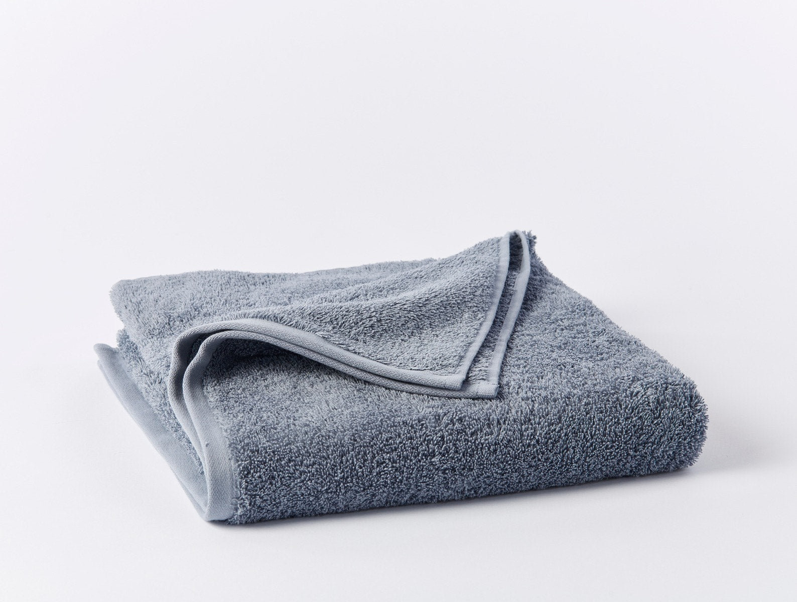 Cloud Loom Organic Cotton Bath Towel, Steel Blue, Bath Towel - 1 Pack
