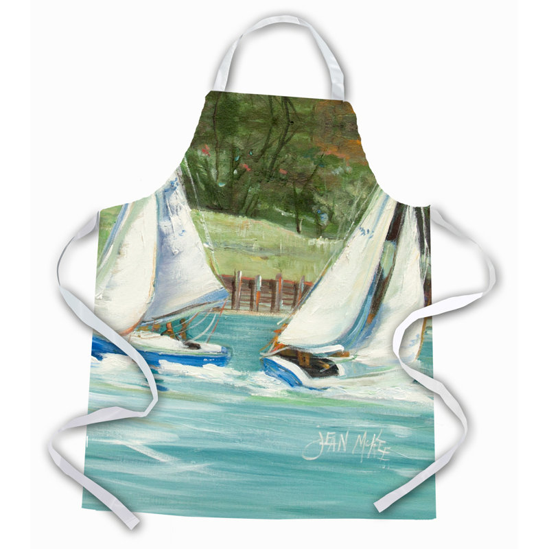 No Pattern Bib Apron