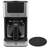 West Bend 12 Cup Hot And  Iced Coffee Maker, in Stainless Steel
