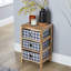 Shadybrook 3 Fabric Drawer Storage Chest Unit