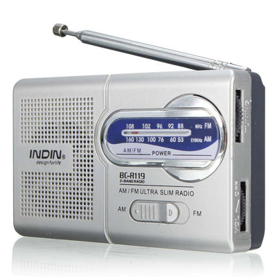 Radio portative décorative 
