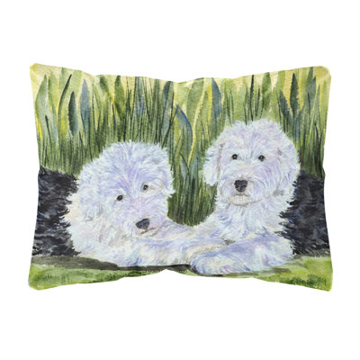 Coussin décoratif intérieur/extérieur vieil english berger