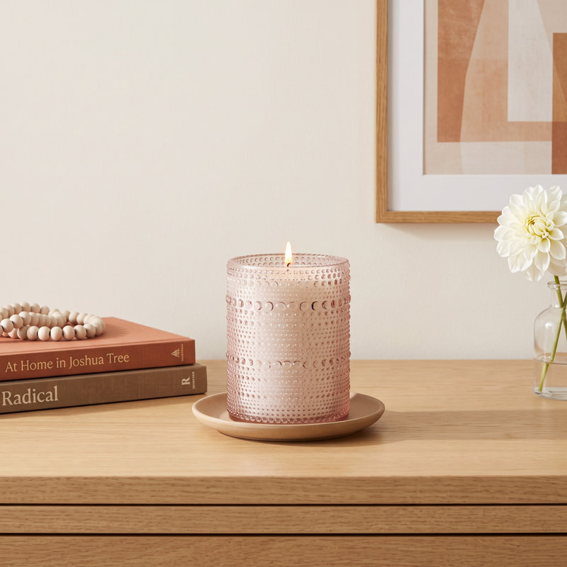 Rhapsody Glass Votive Holder