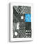 «Block Print II» par Courtney Prahl, art mural en verre acrylique-1879941130