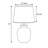 Arlo Textured Oval Drum Table Lamp