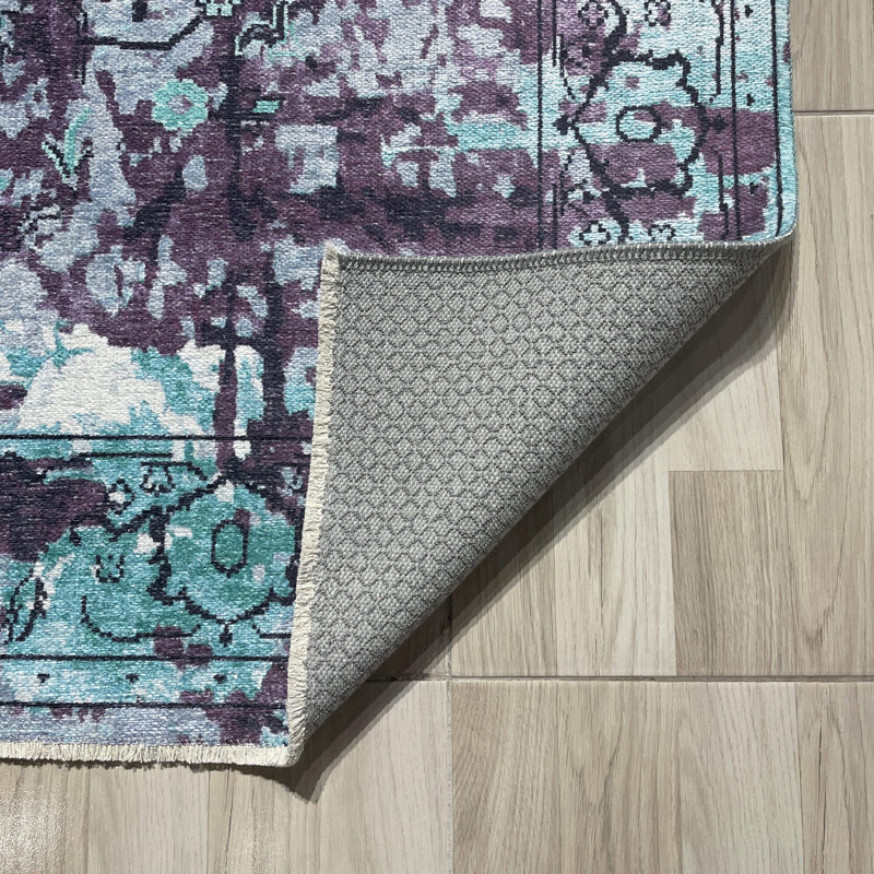 Tapis Bentlei avec envers antidérapant, Rectangle 4 pi x 7 pi 3 po