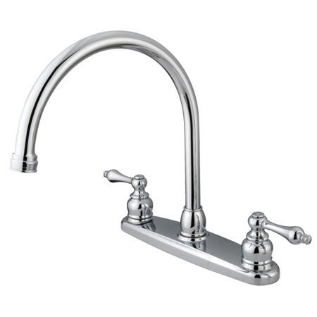 Distributeur d’eau chaud & froid Victorian, Chrome poli