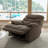 Swivel Glider Recliner in Alaska Earth-1040162043